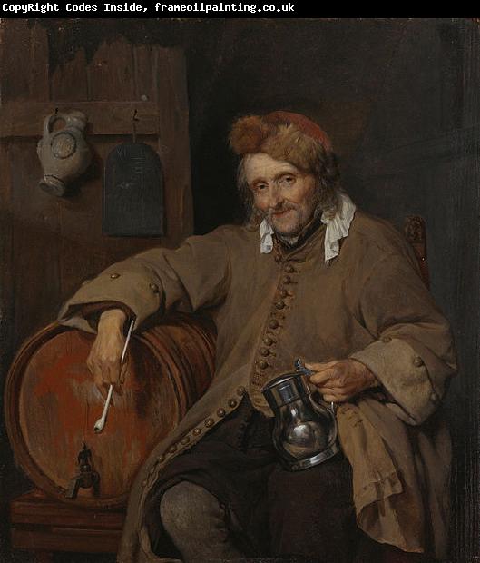 Gabriel Metsu The Old Drinker